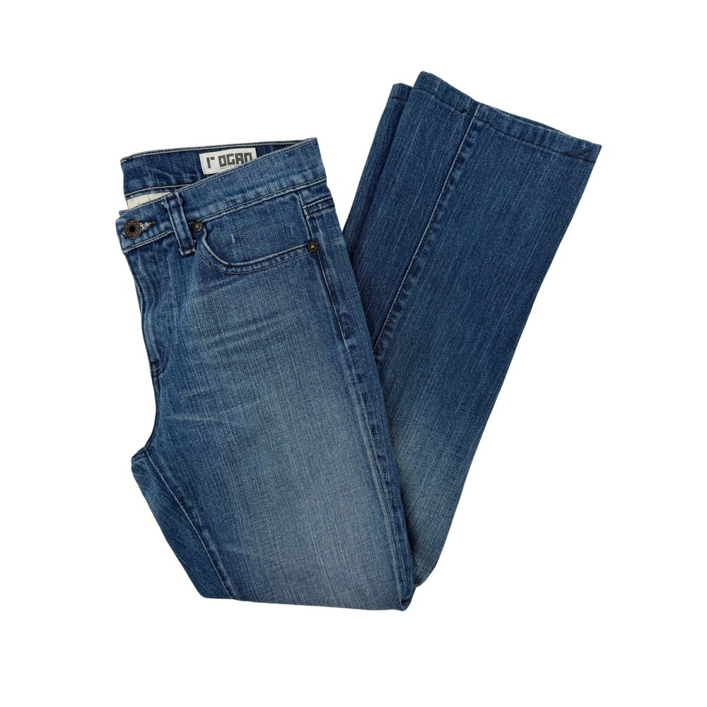 Rogan‎ Dettinger Shoe-Cut Jeans Mens 28 Blue Denim Natural Waist Made in USA